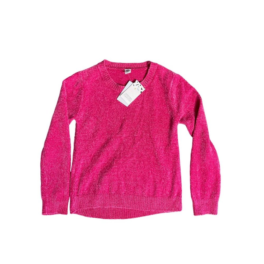 Harper Canyon Sweater Youth Girls 8 Crewneck Fuzzy Soft Cashmere
